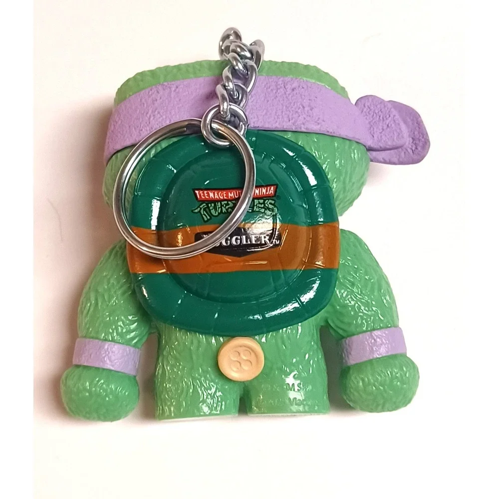 Fuggler Vinyl Keychain Series 2 TMNT Donatello Raphael Ninja Turtles Lot of 2